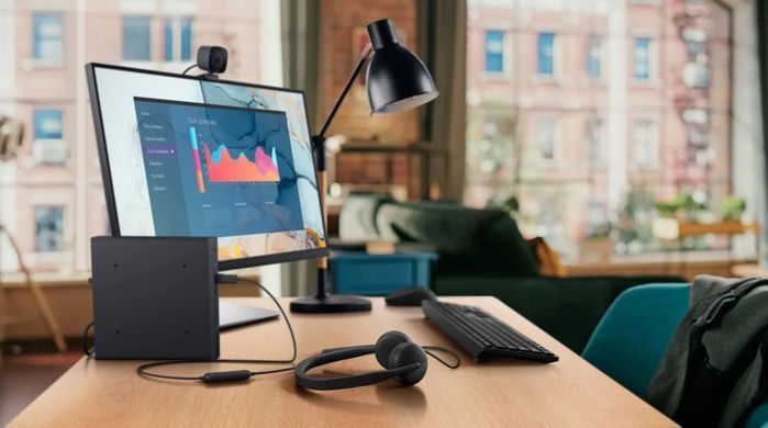 Dell Навушники Dell Wired Headset WH3024 520-BBDH фото