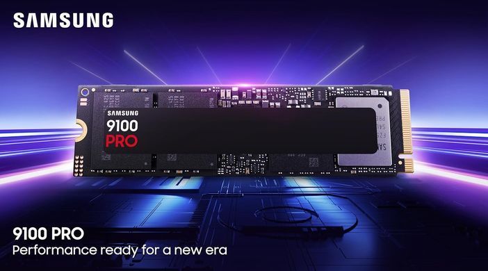 Samsung Накопитель SSD Samsung M.2 4TB PCIe 5.0 9100PRO MZ-VAP4T0BW фото