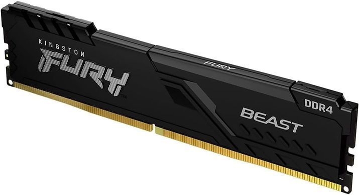 Kingston Пам'ять ПК Kingston DDR4 8GB 3200 FURY Beast KF432C16BB/8WP фото