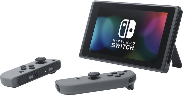 Nintendo Игровая приставка Switch (серый) 4902370551198 фото