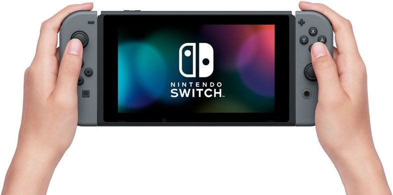 Nintendo Игровая приставка Switch (серый) 4902370551198 фото