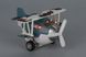 Літак металевий інерційний Same Toy Aircraft синій зі світлом і музикою 2 - магазин Coolbaba Toys