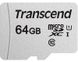 Карта пам'яті Transcend microSD 64GB C10 UHS-I R100/W20MB/s + SD 1 - магазин Coolbaba Toys