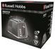 Toaster Russell Hobbs Groove 2 Slice, 850W, plastic, heating, defrosting, gray 8 - магазин Coolbaba Toys
