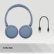 Sony Наушники On-ear WH-CH520 BT 5.2, SBC, AAC, Wireless, Mic, Синий 2 - магазин Coolbaba Toys