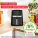 Tefal Мультипечь Easy Fry Silence, 1670Вт, чаша-5л, сенсорное управл., пластик, черный 8 - магазин Coolbaba Toys