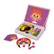 Магнітна книга Janod Смішні обличча - дівчинка 55 ел. 1 - магазин Coolbaba Toys