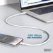 Digitus Кабель USB-A > USB-C заряджання/синхронізації, 2м, USB 2.0, 60W, силіконовий, білий 6 - магазин Coolbaba Toys