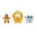Набор игровых фигурок POKEMON W19 - ЧАРМАНДЕР, ГАЛАРСКИЙ ДАРУМАКА, ПСАЙДАК 2 - магазин Coolbaba Toys