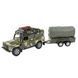 Ігровий набір &ndash; LAND ROVER DEFENDER MІЛІТАРІ (з причепом) 1 - магазин Coolbaba Toys