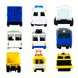 Міні-моделі службовий транспорт - МАШИНКА В ЯЙЦІ (у диспенсері, асорті) 3 - магазин Coolbaba Toys