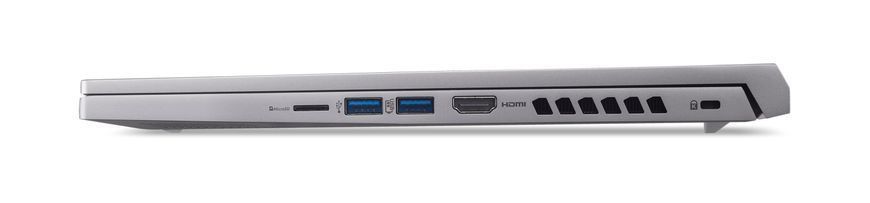 Acer Ноутбук Acer Predator Triton Neo 16 PTN16-51 16" WQXGA, Intel U9-185H, 32GB, F1TB, NVD4060-8, Lin, сріблястий NH.QSAEU.008 фото