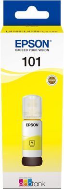 Epson Контейнер з чорнилом 101 EcoTank L14150/L4150/L4160/L4260/L4267/L6160/L6170/L6190/L6270/L6290 yellow C13T03V44A фото
