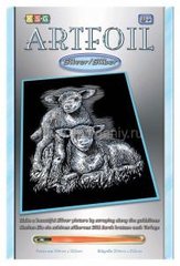 Набор для творчества Sequin Art ARTFOIL SILVER Ягнята SA0538 фото