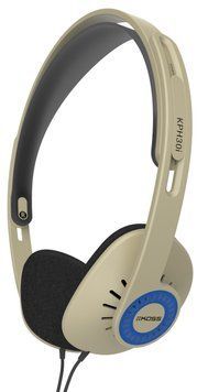 Koss Навушники On-Ear KPH30iRB, 3.5 mini-jack, Mic, 1.2м, Бежевий 195059.101 фото