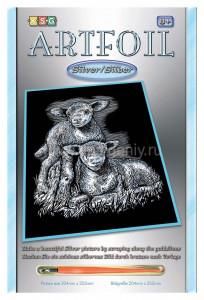 Набір для творчості Sequin Art ARTFOIL SILVER Ягнята SA0538 фото