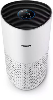 Philips Очиститель воздуха1000i Series, 78м2, 300м3/час, дисплей, Nano, НЕРА,предварит.,угольный фильтр, Wi-Fi, 4 режима, белый AC1715/10 фото