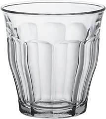 Набір склянок Duralex Picardie низьких, 250мл, h-90см, 6шт, скло 1027AB06 фото