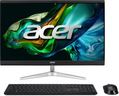 Acer Персональний комп'ютер моноблок Aspire C24-1851 23.8" FHD, Intel i7-1360P, 32GB, F1TB, UMA, WiFi, кл+м, без ОС, чорний DQ.BKNME.005 фото