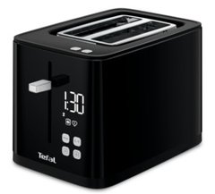 Тостер Tefal Digital, 850Вт, пластик, LED дисплей, чорний TT640810 фото