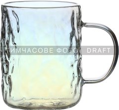 ARDESTO Набор чашек Shine mix, 260 мл, 4 шт., боросиликатное стекло AR2626GM фото
