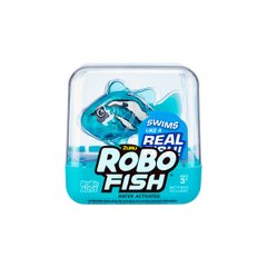 Інтерактивна іграшка ROBO ALIVE - РОБОРИБКА (блакитна) 7125SQ1-6 фото