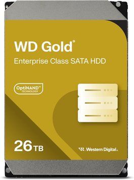 WD Жорсткий диск WD 26TB 3.5" 7200 512MB SATA Gold WD261KRYZ фото
