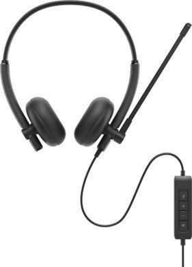 Dell Гарнітура Dell Wired Headset - WH125, чорний 520-BBLV фото