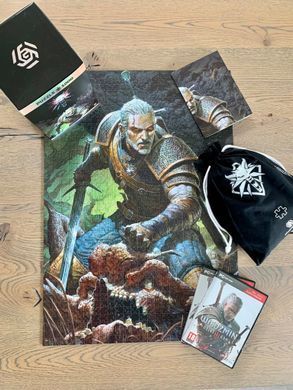 GoodLoot Пазл Witcher: Dark World Puzzles 1000 эл. 5908305240464 фото