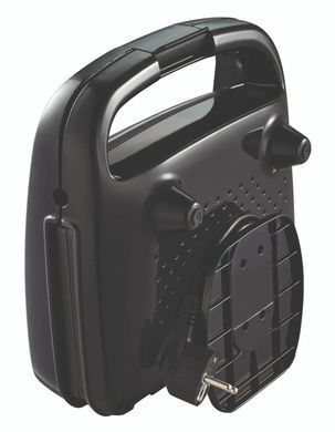 Tefal Сендвічмейкер Tefal Croc Time 700Вт, 1 пластина-гриль, корпус-пластик, чорно-сріблястий SM193D34 фото