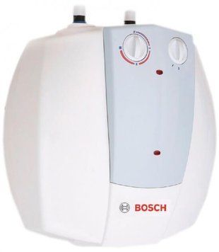 Bosch Водонагрівач електр. компакт Tronic 2000 T Mini, 10л, 1,5кВт, монтаж під мийкою, мех. кер-ння, B, білий