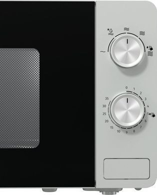 Gorenje Мікрохвильова піч, 20л, мех. керув., 800Вт, сріблястий MO20E1S фото