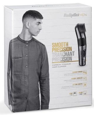 BaByliss Машинка для стрижки волос, мини триммер, черный E978E фото