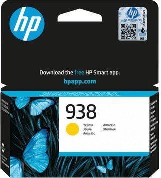 HP Картридж No.938 OfficeJet Pro 9110b/9120/9120b/9130/9130b/9700/9700e Yellow (800 стор) 4S6X7PE фото