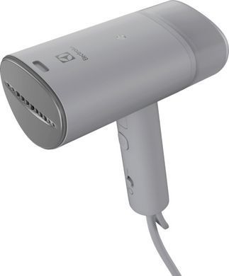 Electrolux Отпариватель компактный, 1200Вт, 100мл, постоянный пар - 22гр, складная ручка, керам. подошва, серый E5HS1-6UG фото
