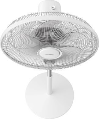 Philips Вентилятор напольный Series 1001, 45см, 47Вт, опора круглая, белый