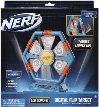 Nerf Ігрова електронна мішень Jazwares Digital Flip Target NER0288 фото