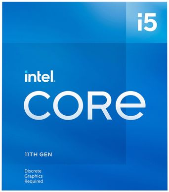 Центральний процесор Intel Core i5-11400F 6C/12T 2.6GHz 12Mb LGA1200 65W w/o graphics Box BX8070811400F фото