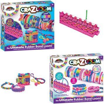 Cra-Z-Art Cra-Z-Art Ultimate Rubber Band Loom Bracelet Making Kit Assorted 19128CRA фото