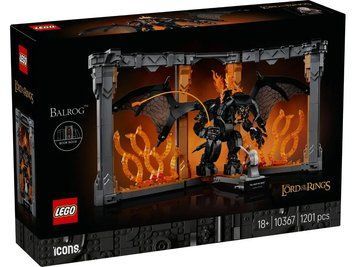 LEGO Конструктор LEGO Icons Володар перснів: Балроґ. Книжковий куточок 10367 фото