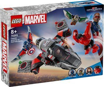 LEGO Конструктор Marvel Фигурка Капитан Америка 76292 фото