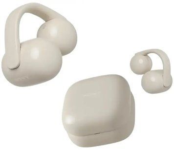 Sony Навушники TWS Sony LinkBuds Clip BT 5.3, IPX4, SBC, AAC, Mic, Бежевий WFLC900C.E фото