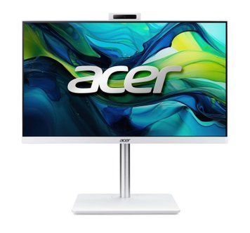Acer Комп'ютер персональний моноблок Acer Aspire C24A-GRPL 23.8" FHD, Intel 5-120U, 16GB, F512GB, UMA, WiFi, без ОС, білий DQ.BRNME.001 фото
