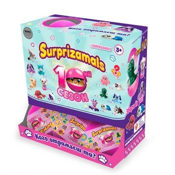 М'яка іграшка-сюрприз в кулі SURPRIZAMALS S10 (15 видів в асорт.) SU20445 фото