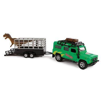 Игровой набор &ndash; LAND ROVER (с прицепом и динозавром) 520178.270 фото