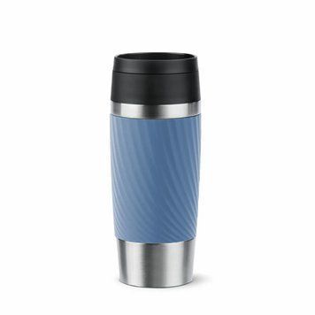 Tefal Термочашка Travel Mug Classic Twist, 360мл, нержавіюча сталь, блакитний N2024510 фото
