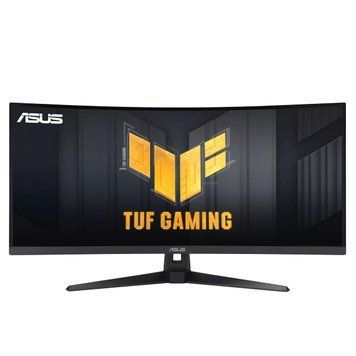 ASUS Монітор 34" TUF Gaming VG34VQ3B 2xHDMI, 2xDP, 4xUSB, MM, VA, 3440x1440, 21:9, 180Hz, 1ms, DCI-P3 90%, CURVED, AdaptiveSync, HDR400 90LM0AA0-B01170 фото