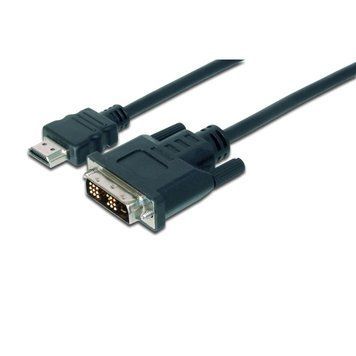 Digitus Кабель HDMI > DVI-D (M/M), 2м, чорний AK-330300-020-S фото
