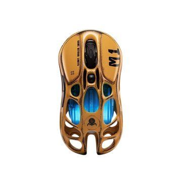 GravaStar Миша GravaStar Mercury M1 Pro, magnesium alloy body, BT/WL/USB-A, RGB, Battle-Worn Yellow GSM1PRO_YLW фото