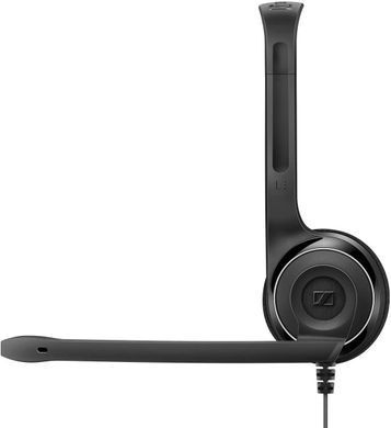 Epos Гарнитура компьютерная моно On-Ear PC 7 Chat, USB, однонаправленный, 2м, Черный 1000431 фото